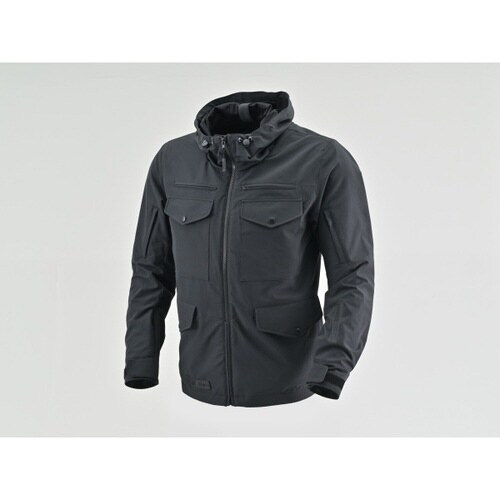 タクティクールパーカー ブラック 2XL