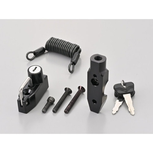 ヘルメットホルダー ミラーホルダー付き