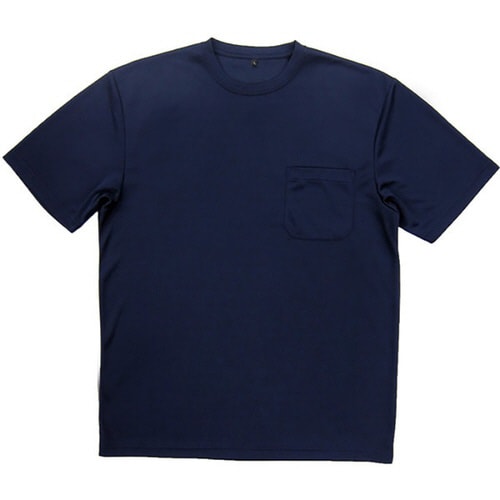 リアルベースドライ 半袖 ネイビー L