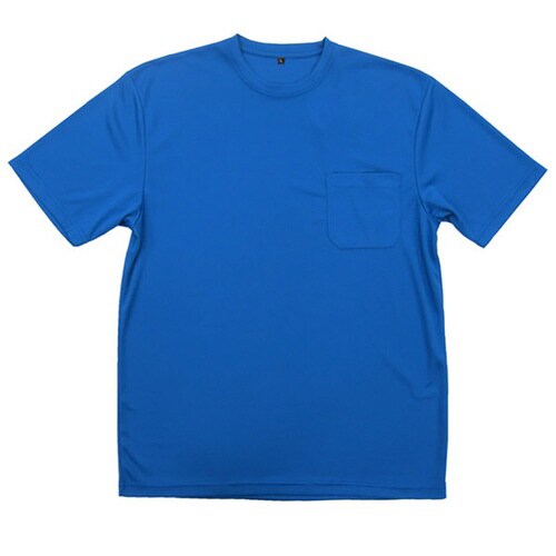 リアルベースドライ 半袖 ブルー M