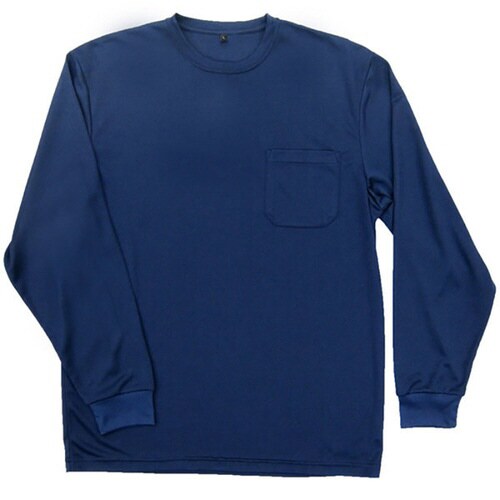 リアルベースドライ 長袖 ネイビー 3L