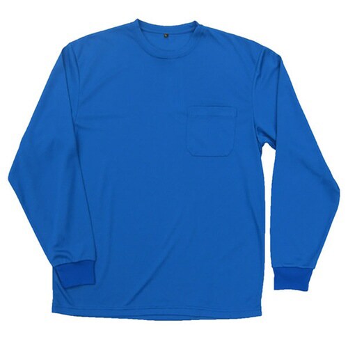 リアルベースドライ 長袖 ブルー M