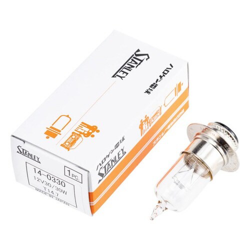 二輪車用ハロゲン電球 12V 30/30W