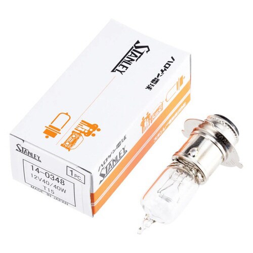 二輪車用ハロゲン電球 12V 40/40W