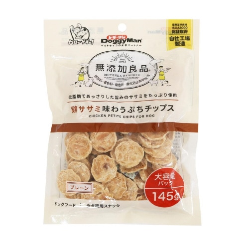 無添加良品 鶏ササミ味わうぷちチップス