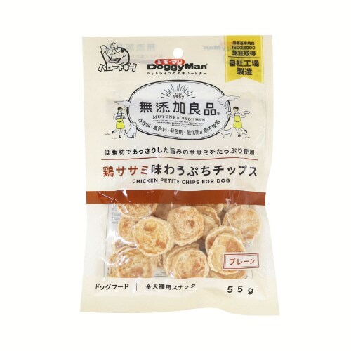 無添加良品 鶏ササミ味わうぷちチップス