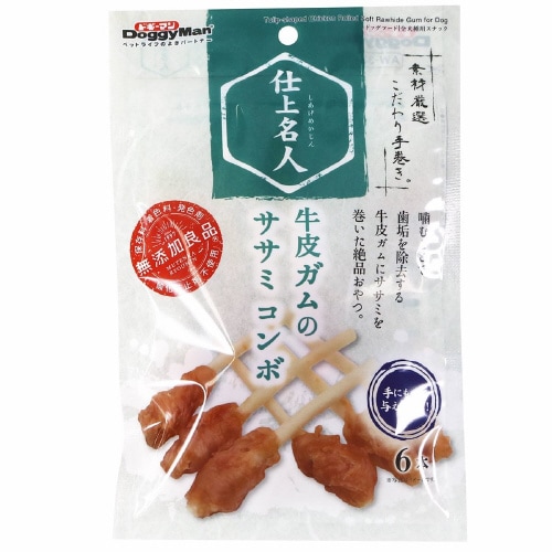 仕上名人 牛皮ガムのササミコンボ