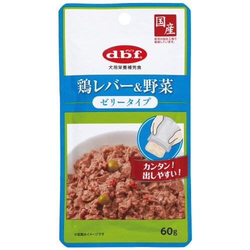 鶏レバー&野菜 ゼリータイプ