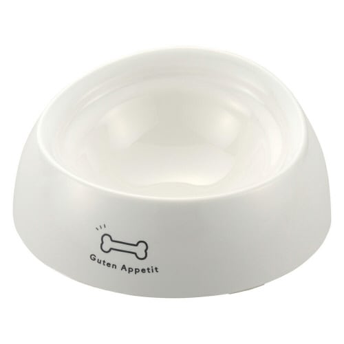 ワンちゃんの食べやすい食器 浅型ボーン