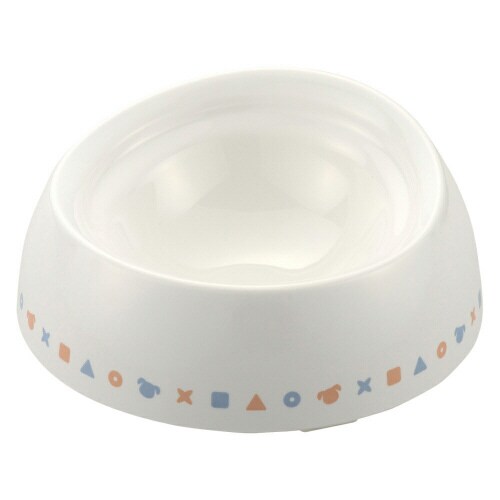 ワンちゃんの食べやすい食器 浅型ライン