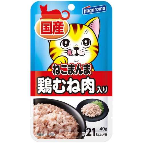 ねこまんまパウチ鶏むね肉入り