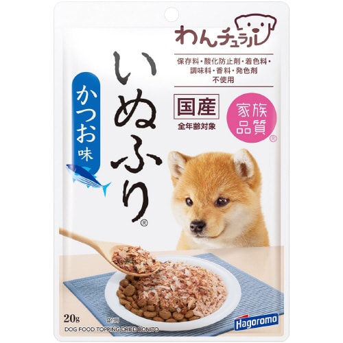 わんチュラル いぬふりかつお味×3