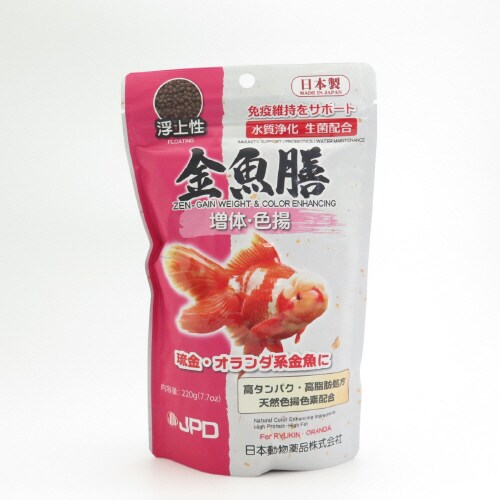 金魚膳増体・色揚浮上性