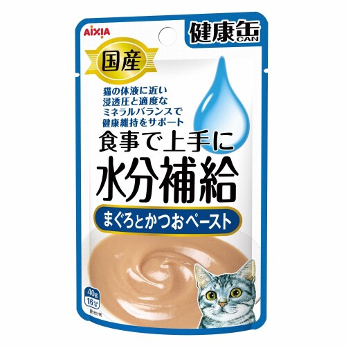 国産健康缶パウチ 水分補給まぐろとかつお×24