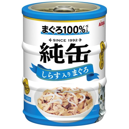 純缶ミニ3P しらす入りまぐろ