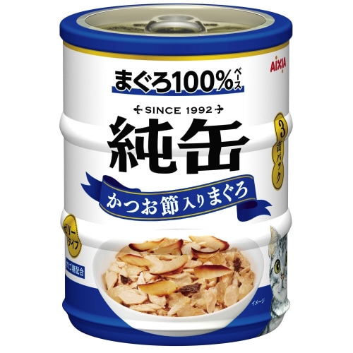 純缶ミニ3P かつお節入りまぐろ