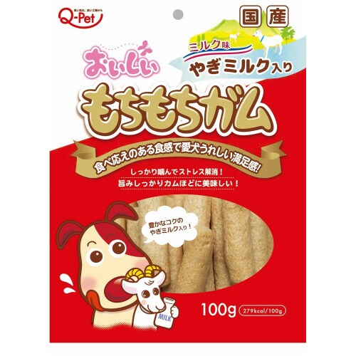 おいしいもちもちガムミルク入り