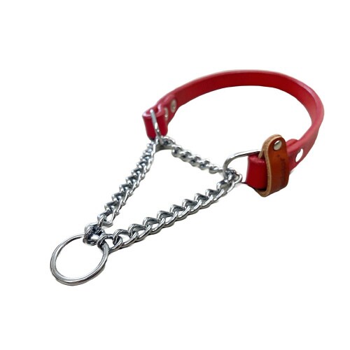 マイスタープラスレザーハーフチェーンカラ