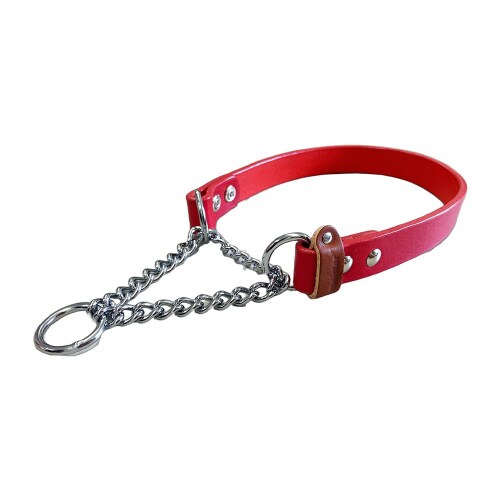 マイスタープラスレザーハーフチェーンカラ