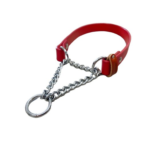 マイスタープラスレザーハーフチェーンカラ