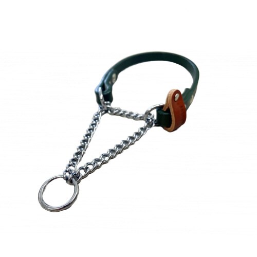 マイスタープラスレザーハーフチェーンカラ