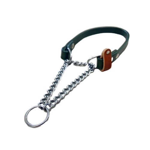 マイスタープラスレザーハーフチェーンカラ