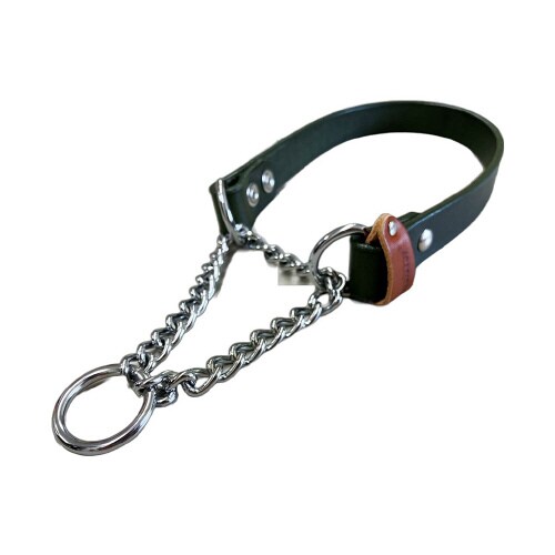 マイスタープラスレザーハーフチェーンカラ