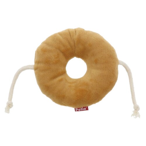 犬用おもちゃ もちもちパン屋さん ベーグ