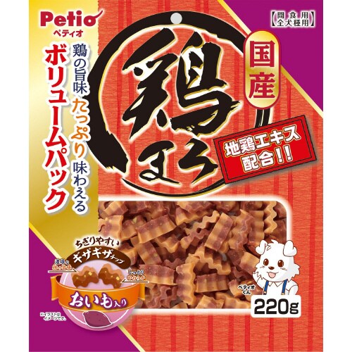 鶏まろギザギザチップおいも入り×3
