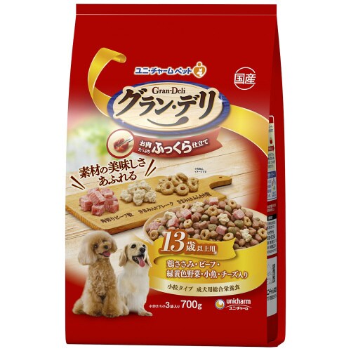 グラン・デリふっくら仕立て13歳以上用鶏×9