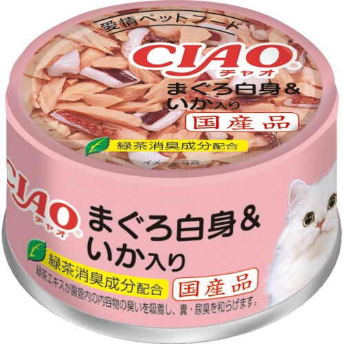 CIAO まぐろ白身&いか入り