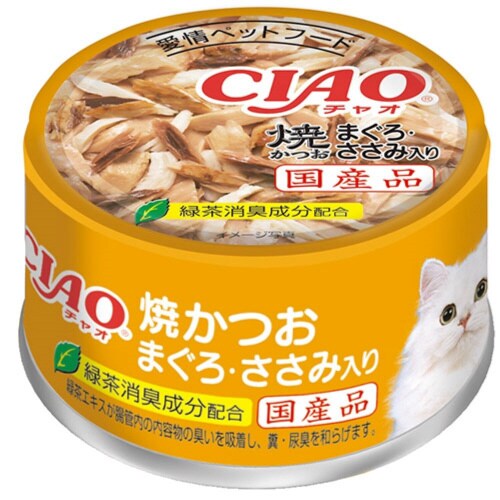CIAO 焼かつおまぐろ・ささみ入り
