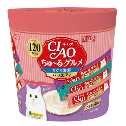 CIAOちゅーるグルメ まぐろ海鮮バラエ
