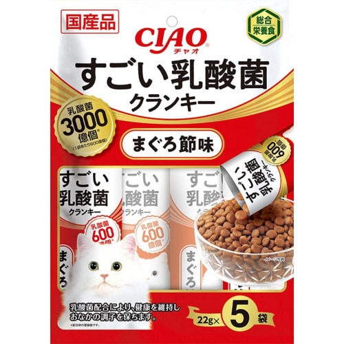 CIAO すごい乳酸菌ドライ まぐろ節味