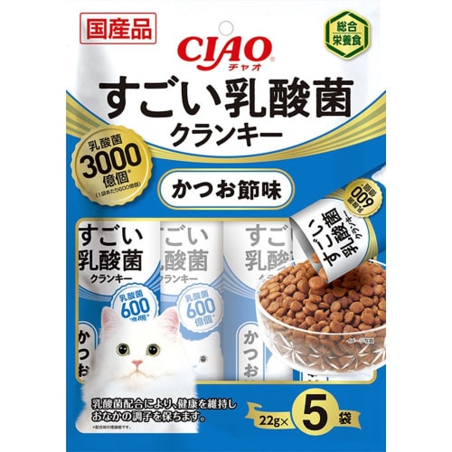 CIAO すごい乳酸菌ドライ かつお節味