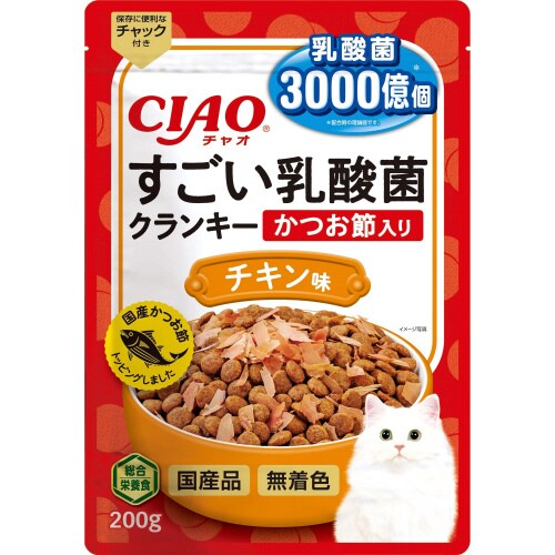 CIAO すごい乳酸菌クランキー かつお