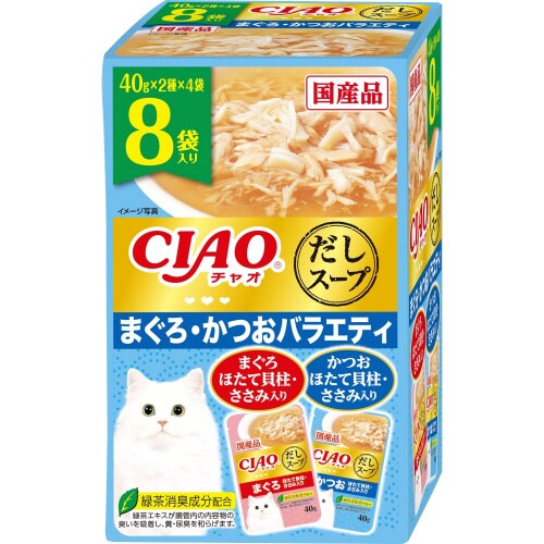 CIAO だしスープ まぐろ・かつおバラ