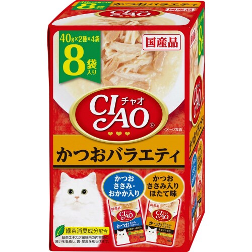 CIAOパウチ かつおバラエティ