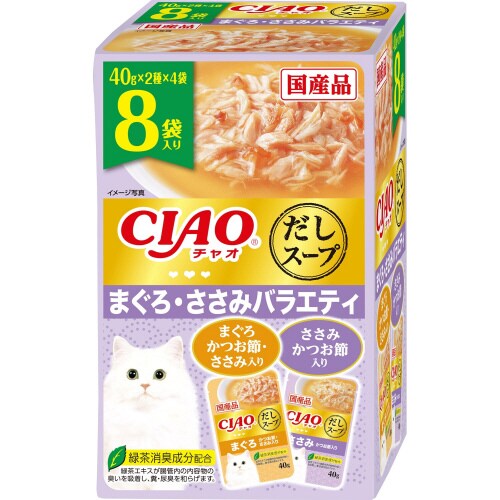 CIAO だしスープ まぐろ・ささみバラ×12