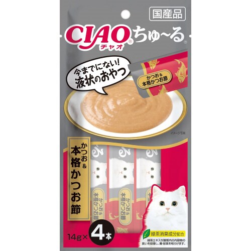 CIAOちゅーる かつお&本格かつお節