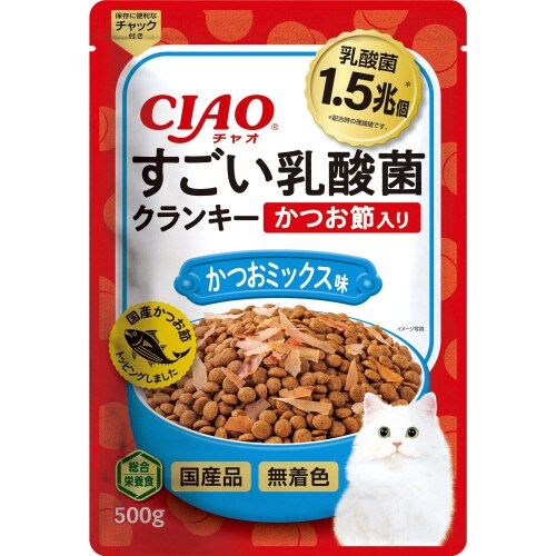 CIAO すごい乳酸菌クランキー かつお