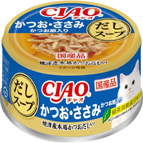 CIAO だしスープ かつお・ささみ か