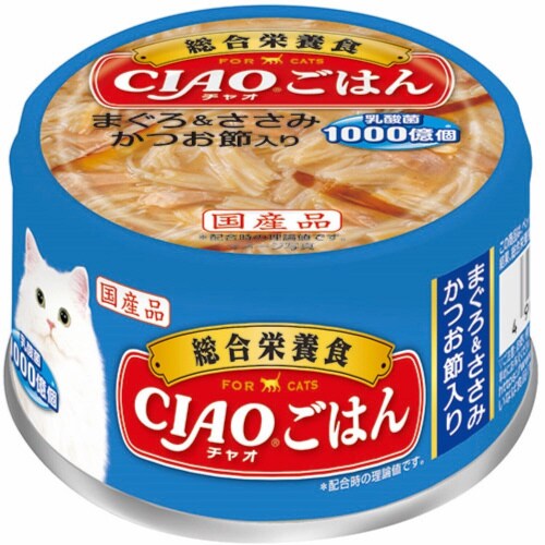 CIAOごはん まぐろ&ささみ かつお節