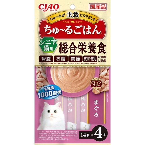 CIAOちゅーるごはん シニア用まぐろ
