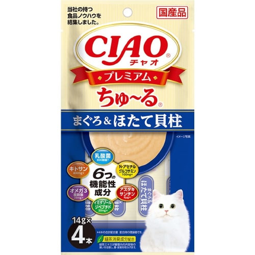 CIAOプレミアムちゅーる まぐろ&ほた