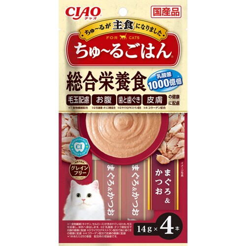 CIAO ちゅーるごはん まぐろ&かつお