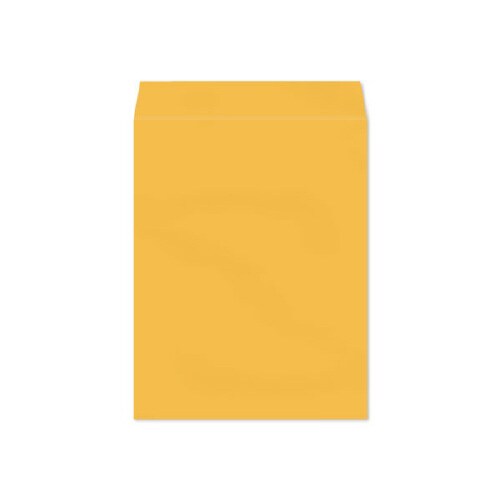 角3封筒 カラークラフトオレンジ 〒枠なし500枚