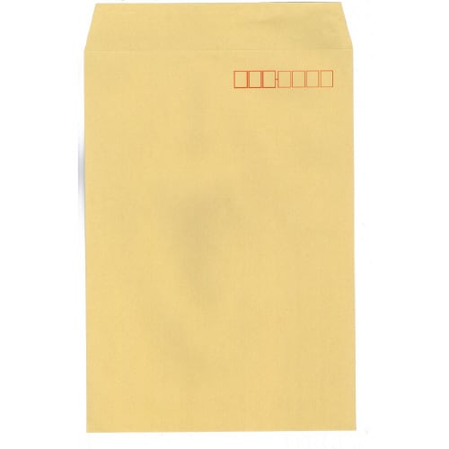 角A4封筒 クラフト85 〒枠付500枚