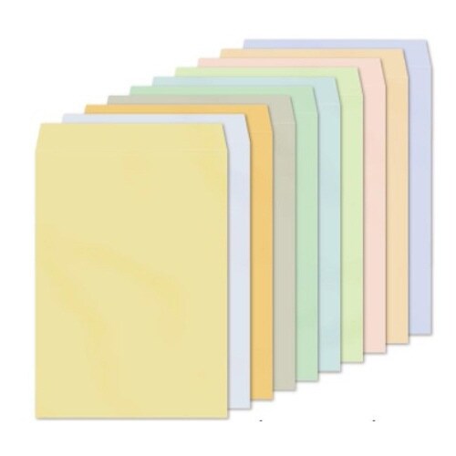 角A4封筒 ハーフトーンピンク 〒枠なし500枚