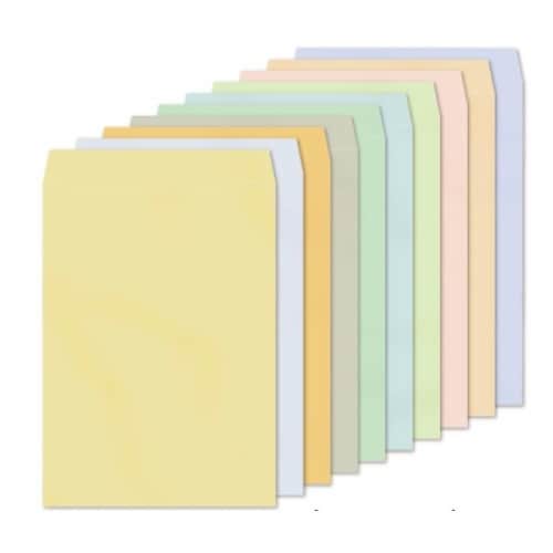 角A4封筒 ハーフトーンベージュ 〒枠なし500枚